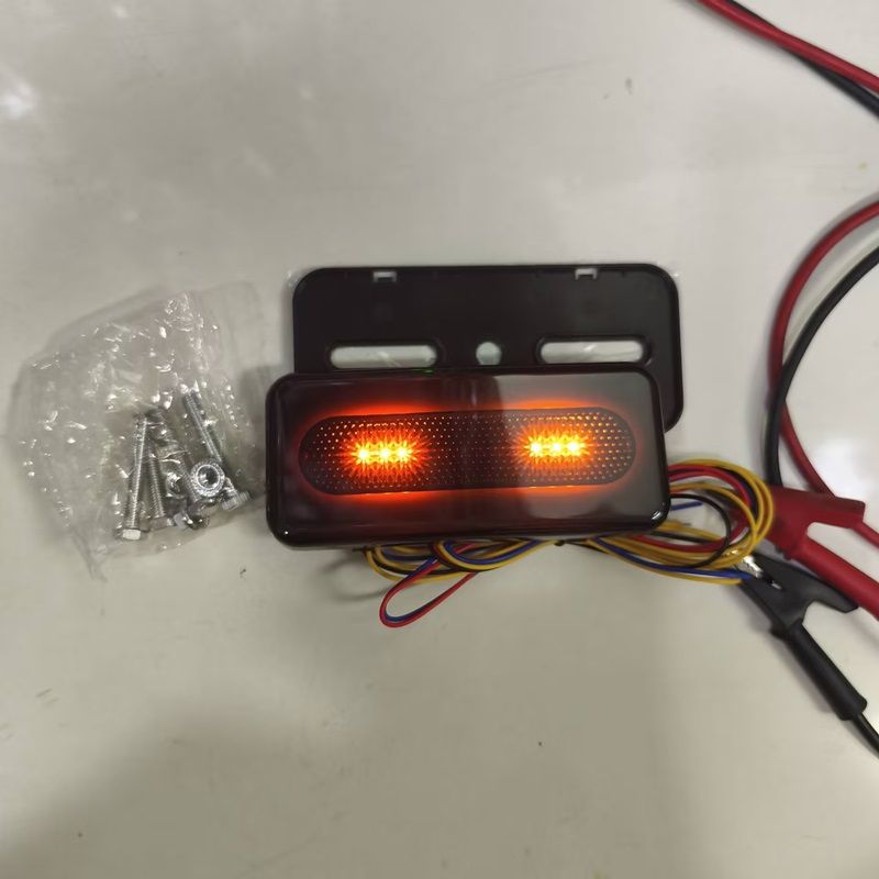 Universal Tail Brake Turn Signal Flowing For Cars, Motorcycles, Electric Vehicles 12V 24V 36V, Truck Warning Side Light_autovado.com