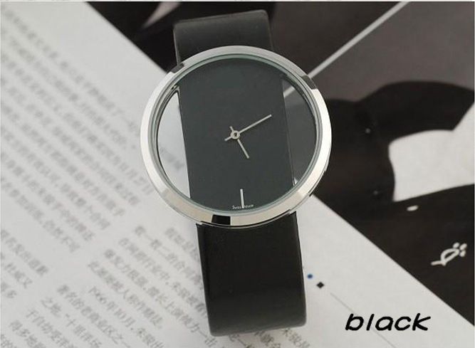 Simple Transparent Women's Watch Creative Hollow Couple Watch Belt Women's Watch Fashionable Unisex Watch_autovado.com