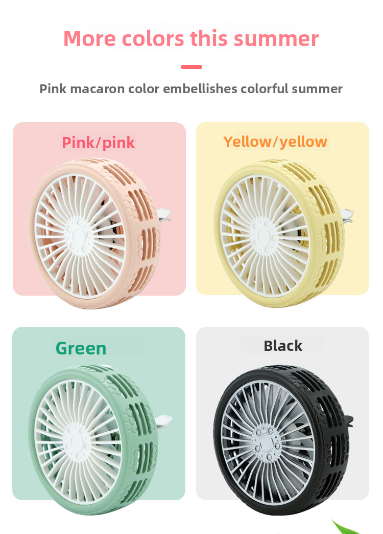 Flash F203A USB Fan Air Vent Light LED Creative Interior Car Supplies_autovado.com