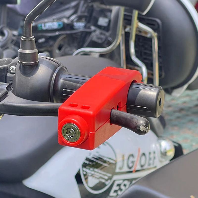 Electric Bike Brake Motorcycle Anti-theft Scooter Bicycle Handlebar Horn Lock Modification_autovado.com
