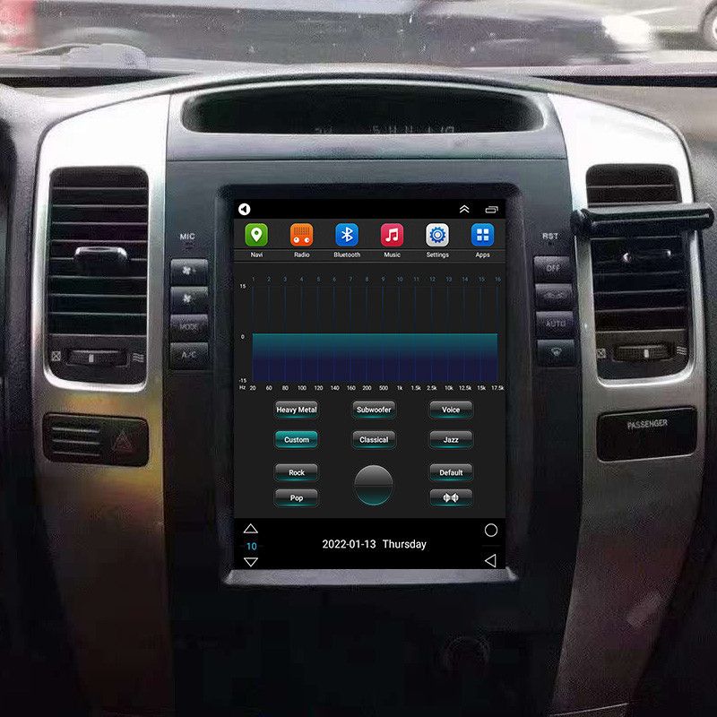 Suitable for Prado vertical screen navigation system Prado GX40 car large screen central control display integrated machine_autovado.com