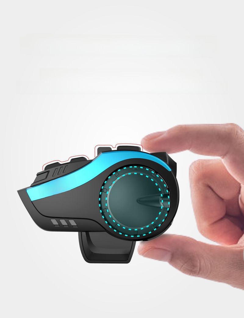 Classic cross-border HY02 helmet headset motorcycle helmet bluetooth headset helmet bluetooth headset 6 people 2K meters_autovado.com