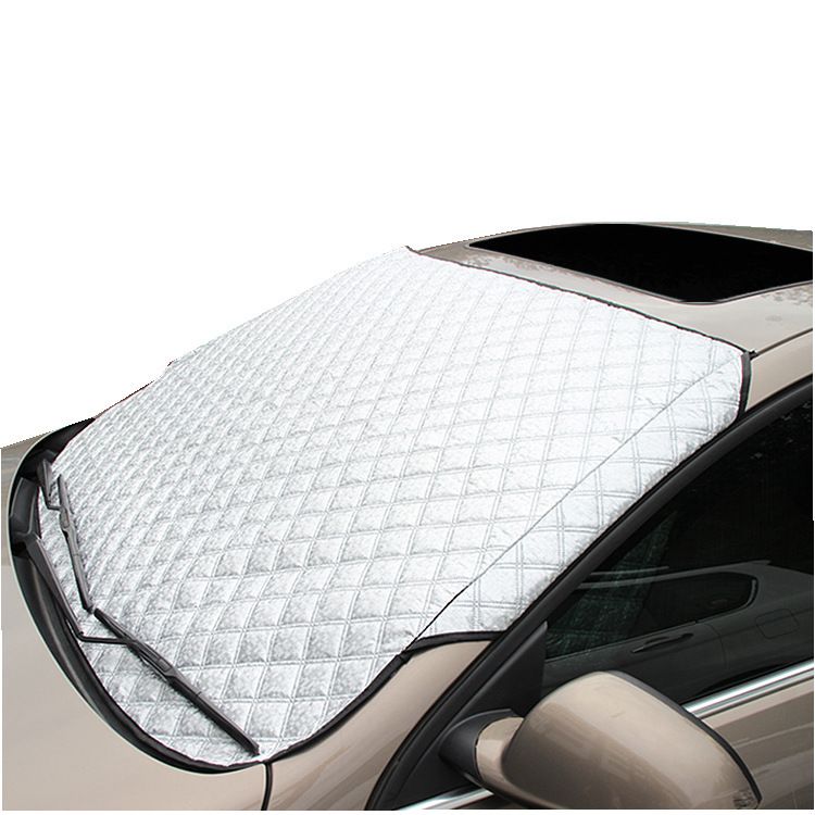 thickened car snow shield antifreeze cover winter front shield snow summer sun shield_autovado.com