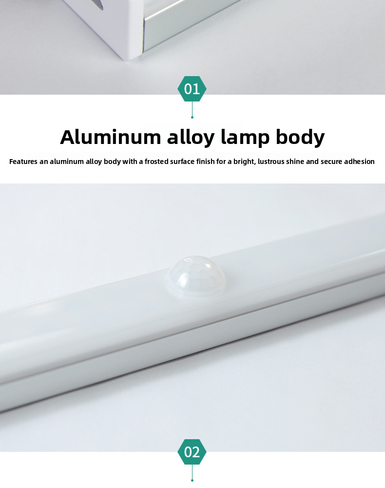 LED Ambient Car Interior Modification Decoration Wireless No Wiring Automatic Intelligent Sensor Footwell Light_autovado.com