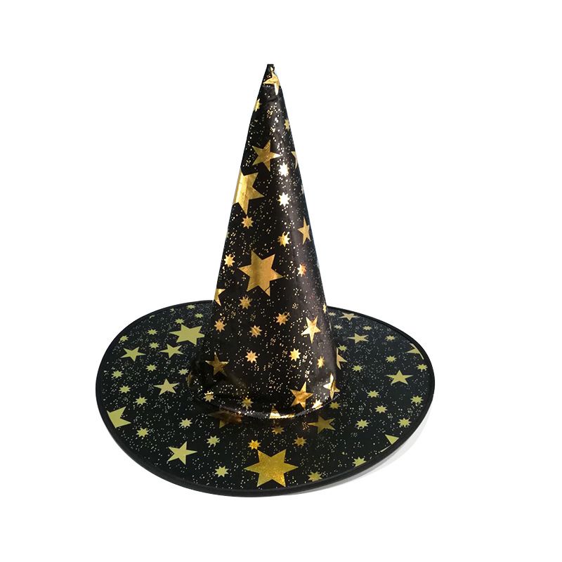 Unisex Halloween hat children adult masquerade dress up witch hat party supplies wizard hat witch hat_autovado.com