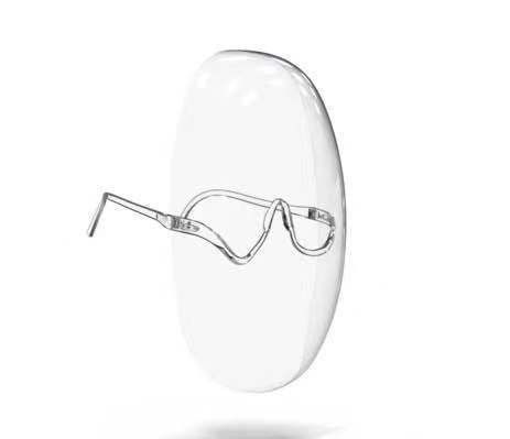 LazyZoom New Transparent Full Face Space Mask Extended Plastic Anti-Oil Cycling Shield_autovado.com