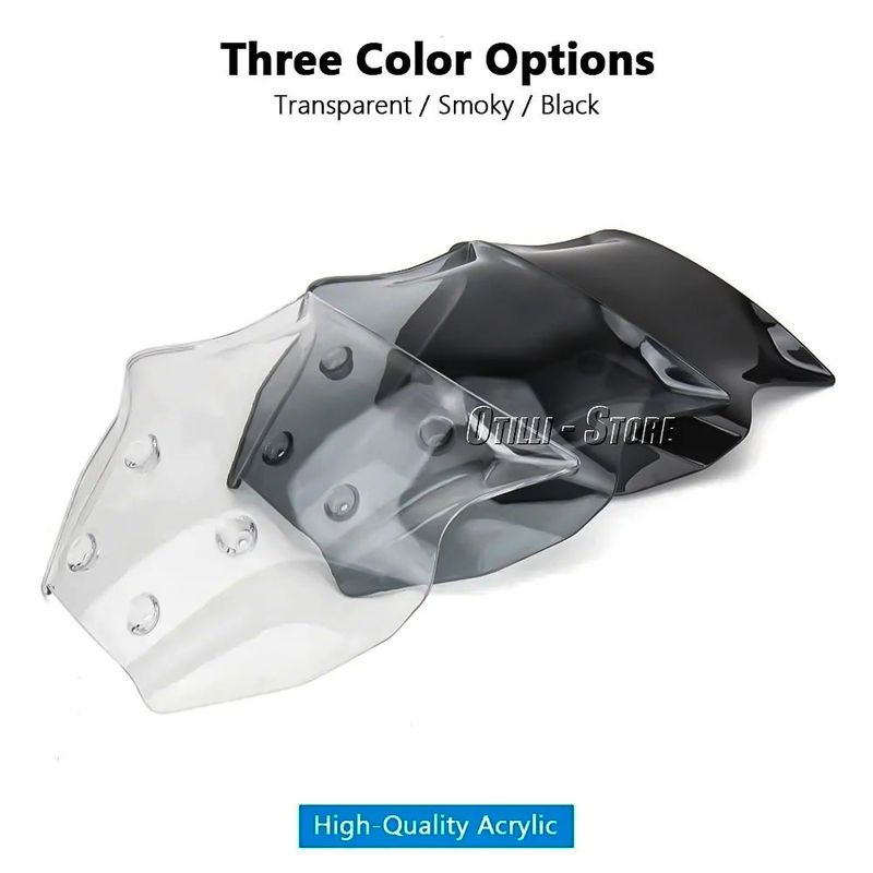 Applicable To Yamaha MT-09 2024- Motorcycle Modification Accessories Windshield Protection_autovado.com