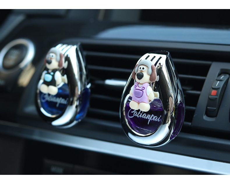 New Car Perfume Aromatherapy Air Conditioner Outlet Fragrance Long Lasting Fragrance Car Interior Decoration Ornaments for Men and Women_autovado.com