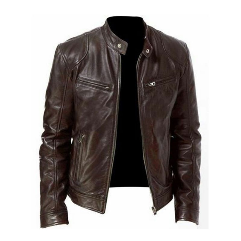 Leather Jacket Men Men's Leather Jackets_autovado.com
