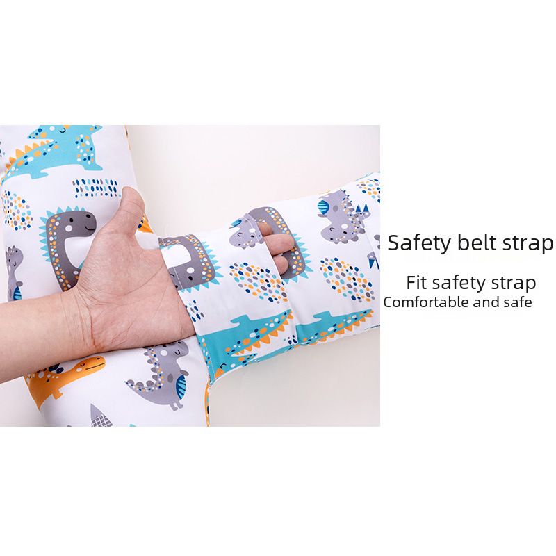 Car sleeping pillow pillow dual-purpose breathable car adult adult children washing pillow car supplies head support_autovado.com