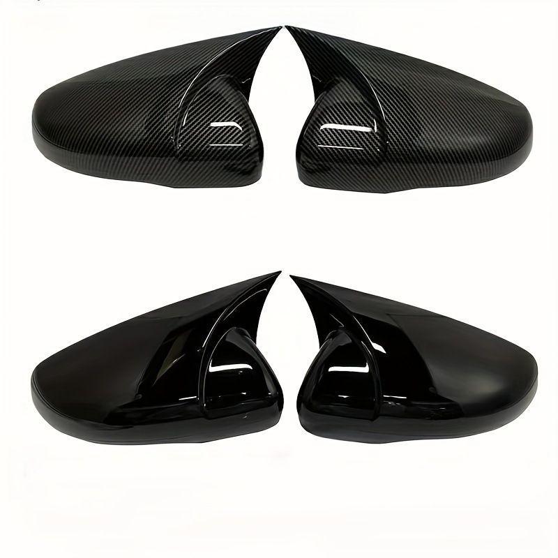 Suitable For Golf 6 Rearview Cover, Horn Carbon Fiber Pattern All Inclusive Reverse Mirror Shell Protection Decorative_autovado.com