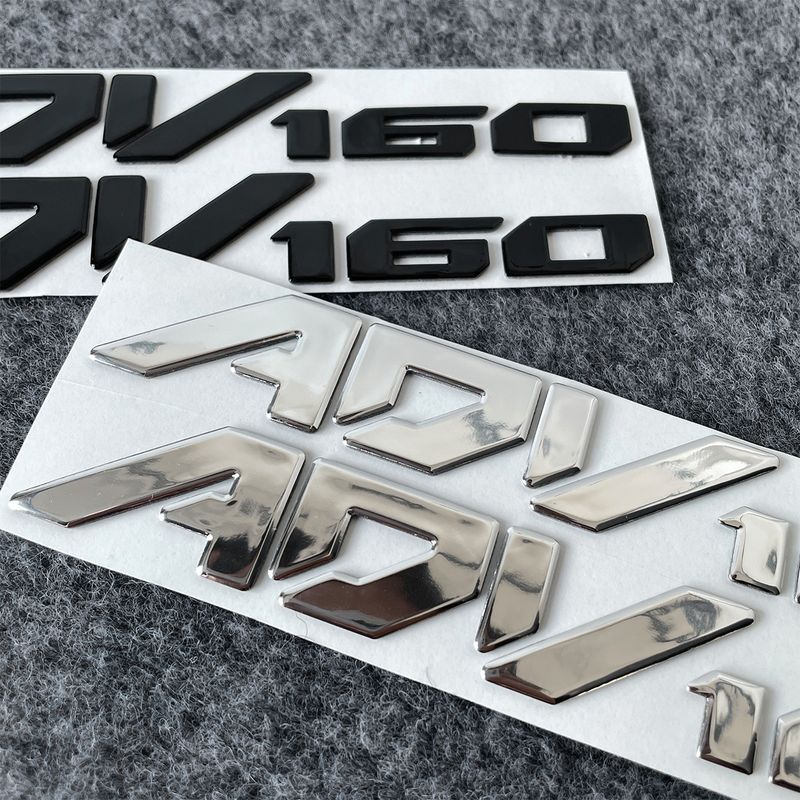 Suitable For Honda ADV 160 Motorcycle 3D Stereoscopic Soft Adhesive Waterproof Modification Body Decorative Sticker_autovado.com