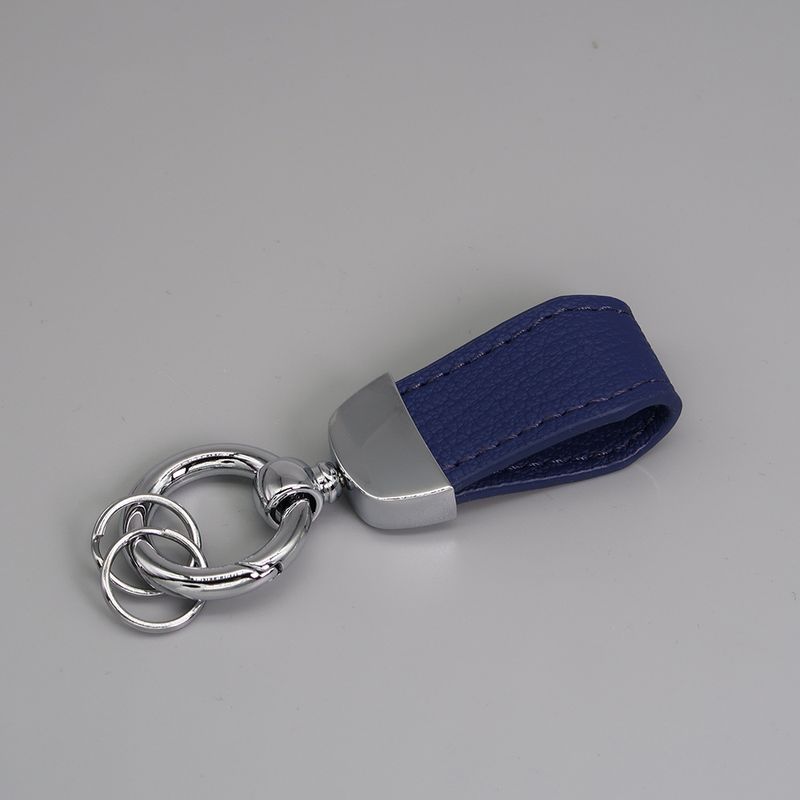 Short Lamb Pattern Keychain Electroplated Pearl Gold Trendy Car Keychain Cute Leather Rope Couple Pendant_autovado.com