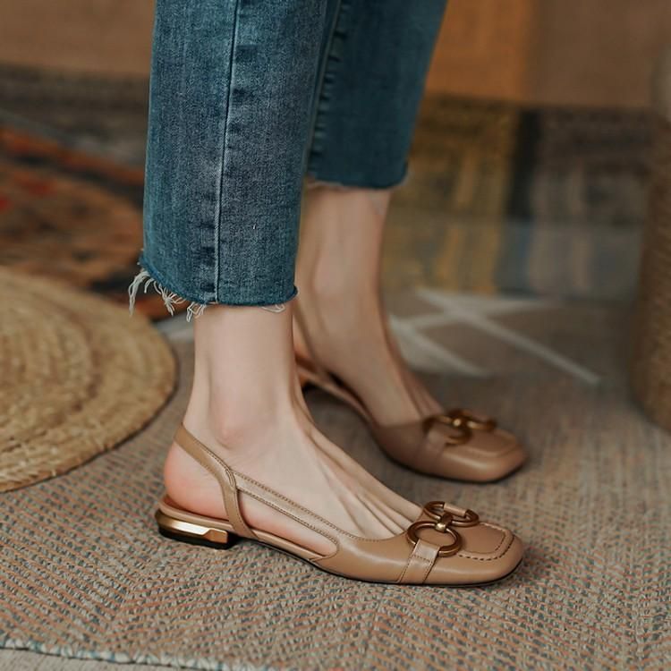 Women's new summer vintage French flats Fairy single shoes_autovado.com