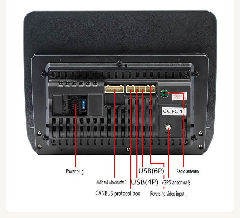 10.1" Universal Android Car Stereo With HD Backup Camera - 4G Octa-Core Touchscreen GPS Navigation System, Wireless CarPlay/Android Auto, Bluetooth 5_autovado.com