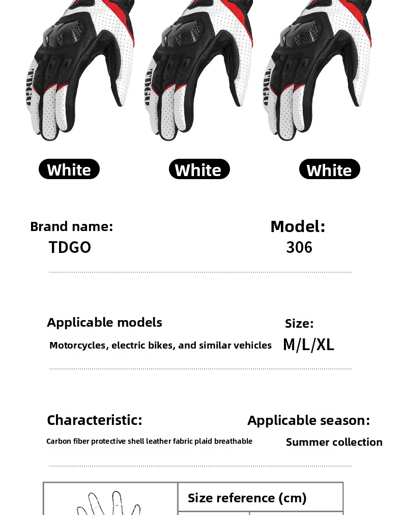 Accessories Riding Genuine Leather Gloves For Men Carbon Fiber Electric Bike Motorcycle Protective Gear Summer Anti-drop_autovado.com