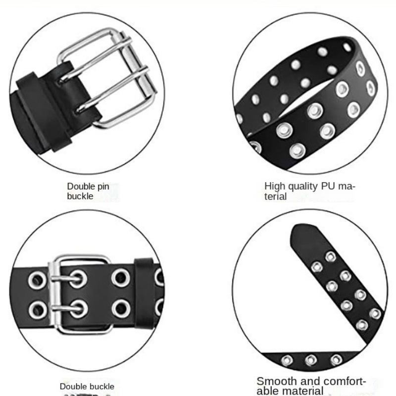 HOT Fashion Alloy Women Belts Chain Genuine New Punk Style Metal Pin Buckle Leather Men Waistband for Jeans_autovado.com