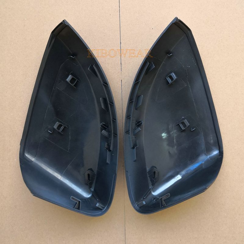 Black Side Wing Mirror Cap Covers for Auto A3 S3 8V 2013 2014 2015 2016 2018 2017 2019 Replace (Glossy Pearl Black) 2020_autovado.com