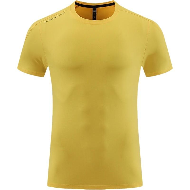 Men's Clothing Quick-Drying Clothes Breathable Short-Sleeved T-Shirt Sports Tops Fitness Training Running _autovado.com