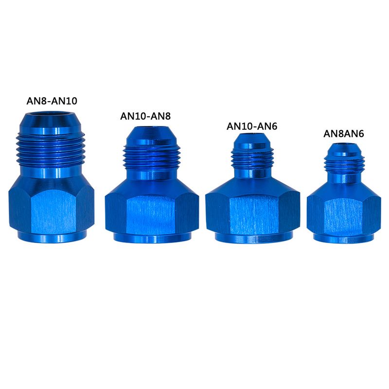 Car modification male and female connector conversion screw AN6AN8AN10AN12 oil cooler conversion reducer_autovado.com