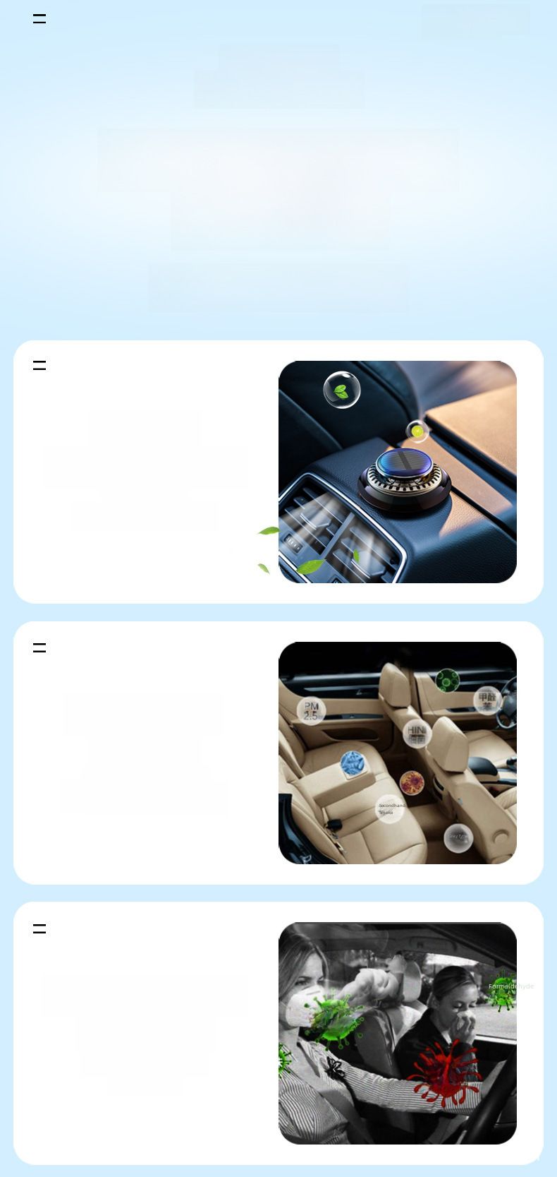 Solar car aromatherapy device car fragrance Water ornament_autovado.com