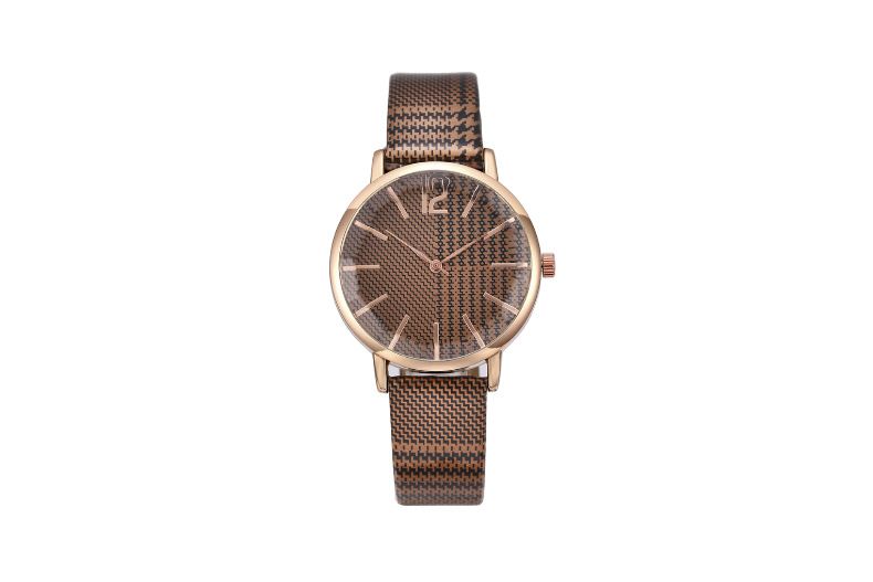 Fashion Digital Plaid Women's Watch Women's Watch Belt Women's Quartz Watch Multicolor Choice_autovado.com