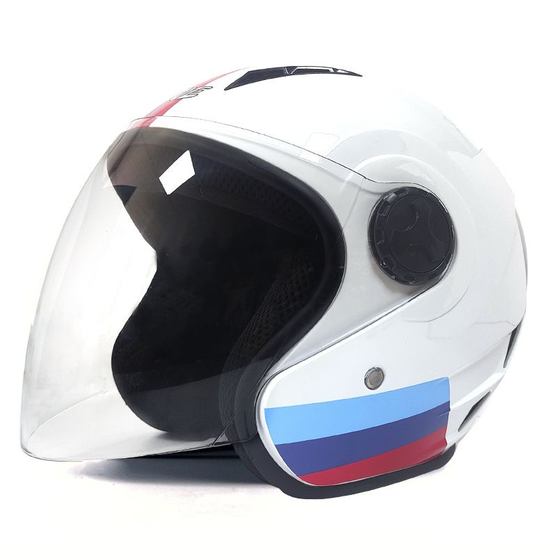 Electric vehicle helmet men's and women's summer half cover half helmet four seasons warm breathable safety helmet_autovado.com