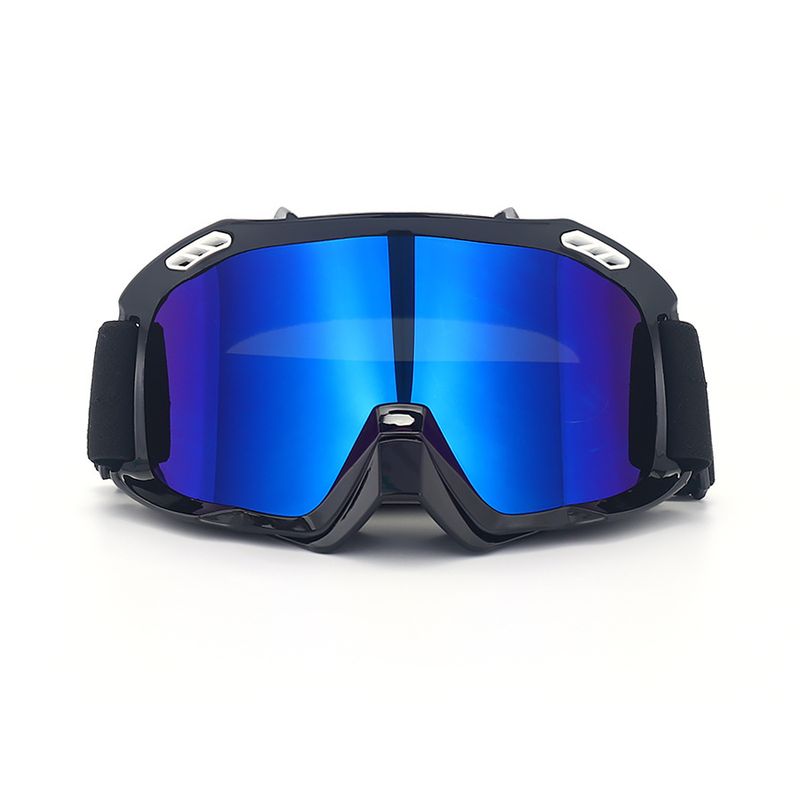 Motorcycle Goggles Off-Road Bike Windproof Sunglasses For Mountain Cycling Motocross Helmet Visor With Interchangeable Lenses_autovado.com