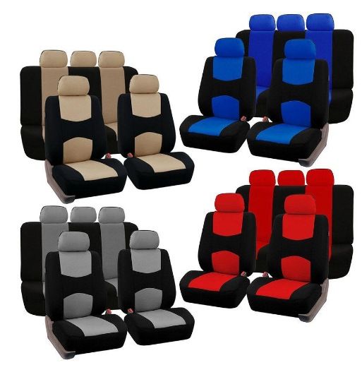 General Motors Seat Cover 5-seat Car Cushion 9-piece Flat Fabric Cushion Car Cover_autovado.com
