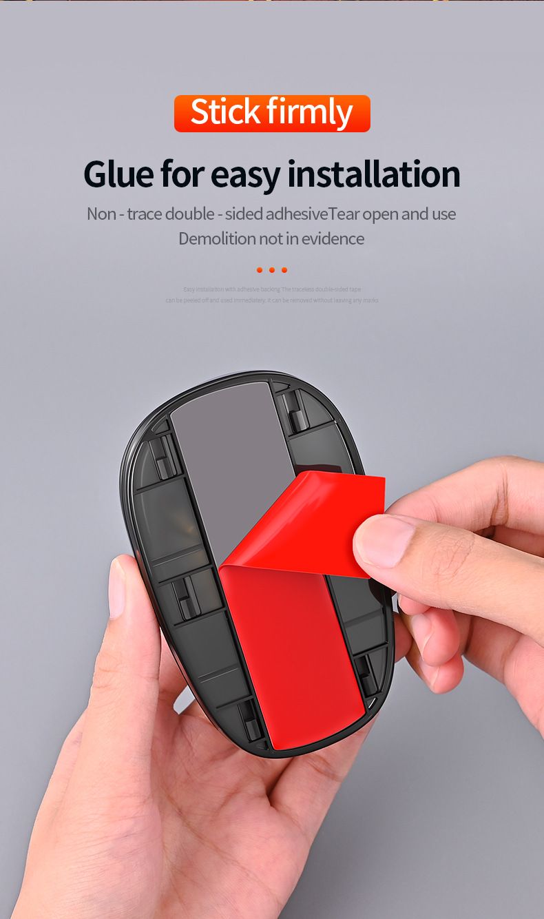 Solar Car LED Flashing Color Roof Mouse Modification No Wiring Remote Control Anti-Collision Warning Light_autovado.com