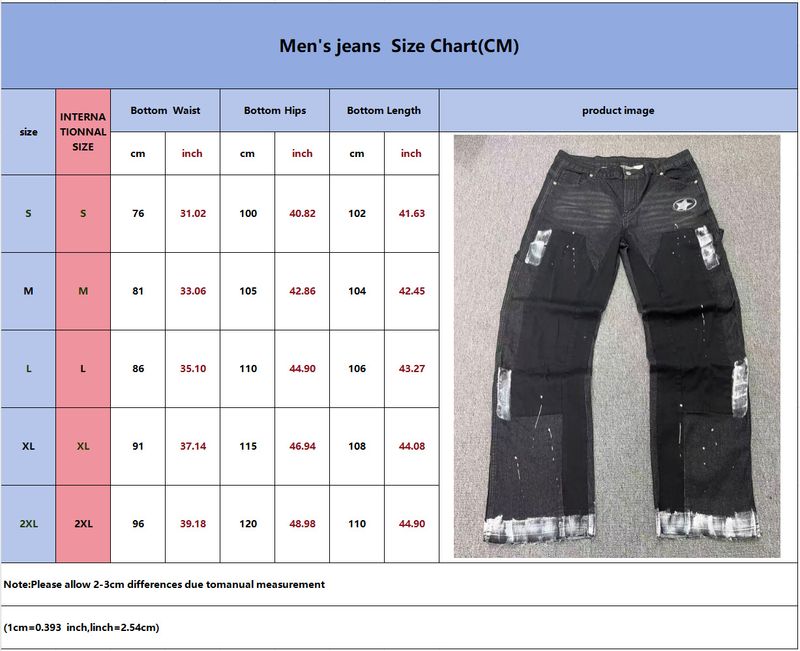 Men's Y2K Distressed Denim Jeans - Star Print Paint Splatter & Foil Design, Straight Leg Retro Streetwear_autovado.com