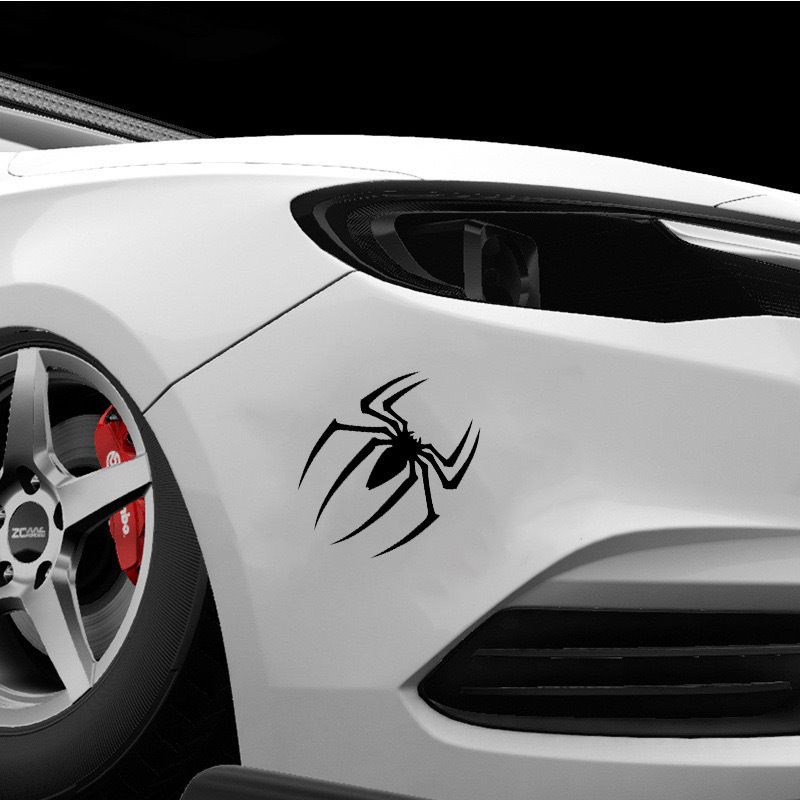 Car Stickers, Reptiles, Black Spiders, Electric Scooters, Motorcycle Decorations, Body Bumpers, Creative and_autovado.com