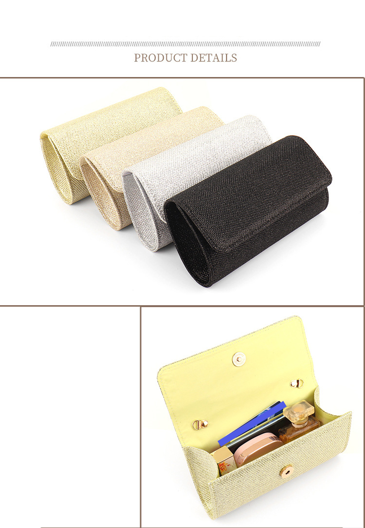 flash material evening bag acrylic envelope bag banquet evening bag gift bag handbag chain bag_autovado.com