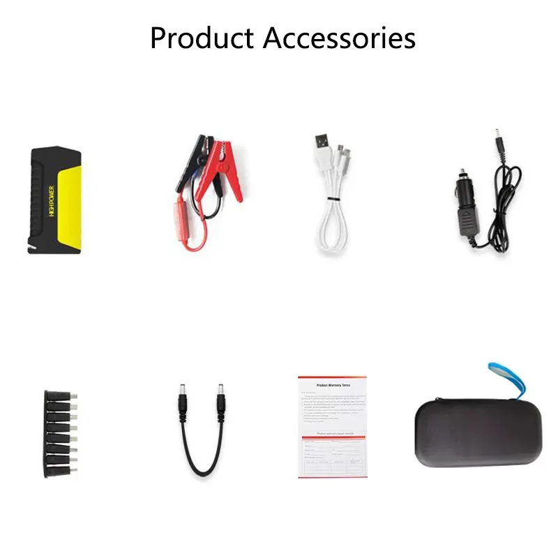 Car Jump Starter 16800mah 12V Multi-Functional Vehicle Emergency Power Supply_autovado.com