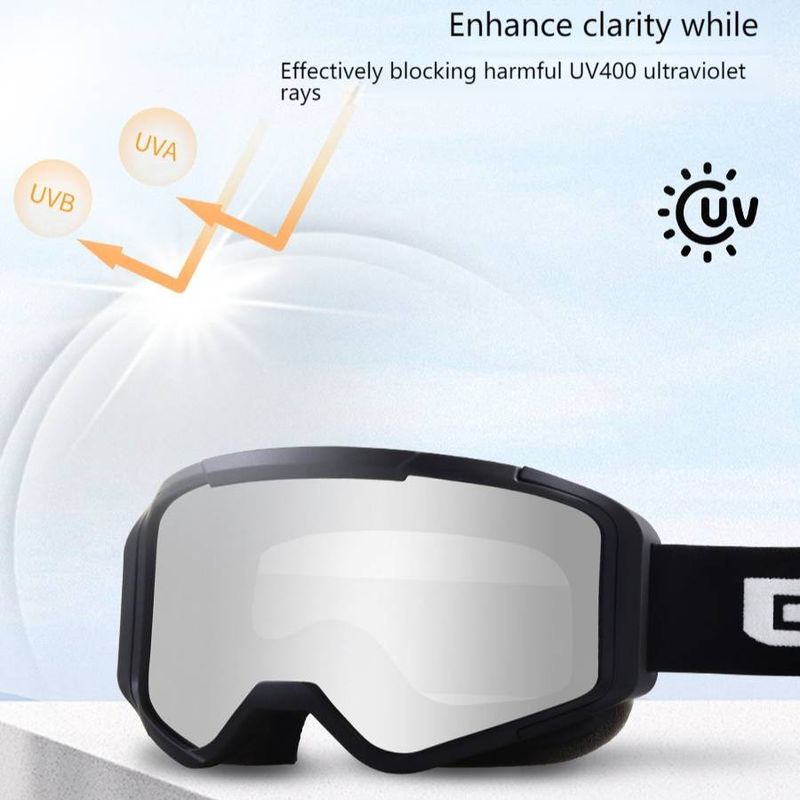 Motorcycle Goggles For Adults – UV Protection, Anti-Fog, Interchangeable Lenses – Off-Road, Motocross, ATV Riding – Lightweight & Durable PC Frame_autovado.com