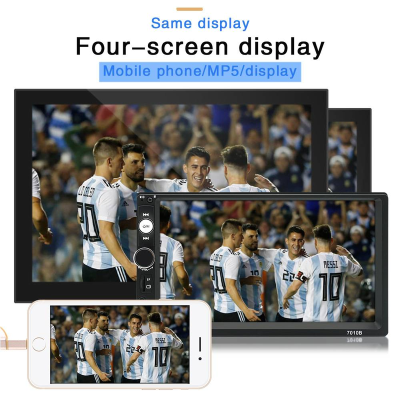 7 Inch Player Bluetooth Touch Screen Stereo Radio Car MP4 & MP5 Players_autovado.com