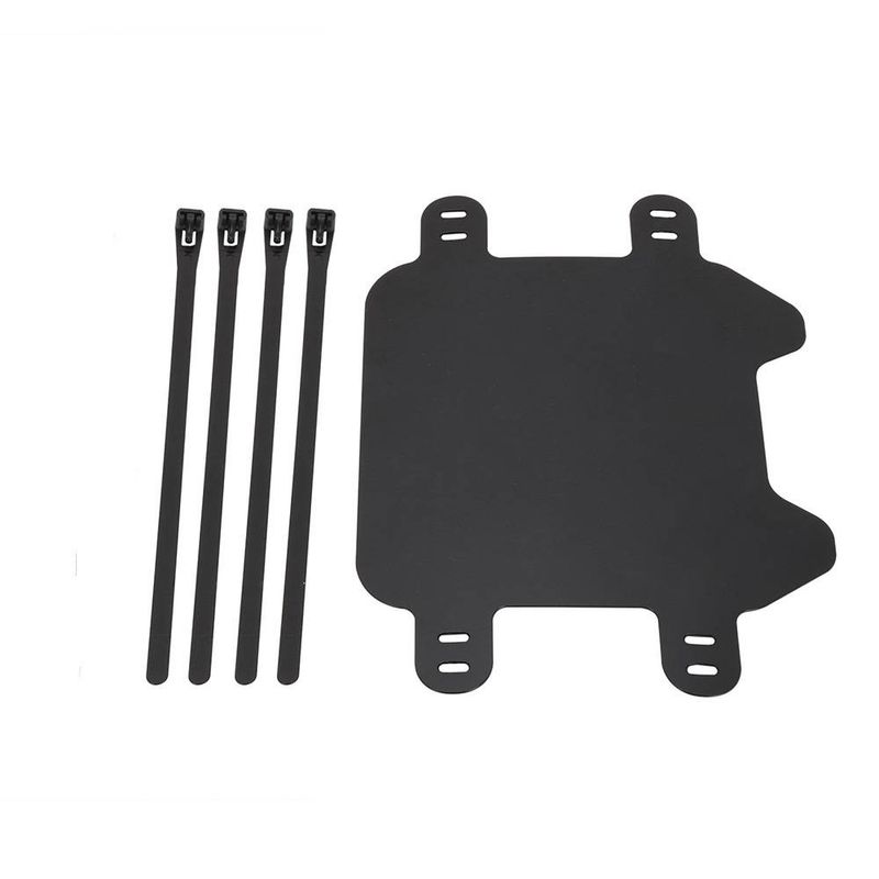 X/S Off-Road E-Bike Front Fender Plate Number Board - Lightweight & Durable ABS Plastic - Compatible With Most Off-Road E-Bikes (21.5x16x0.3cm)_autovado.com