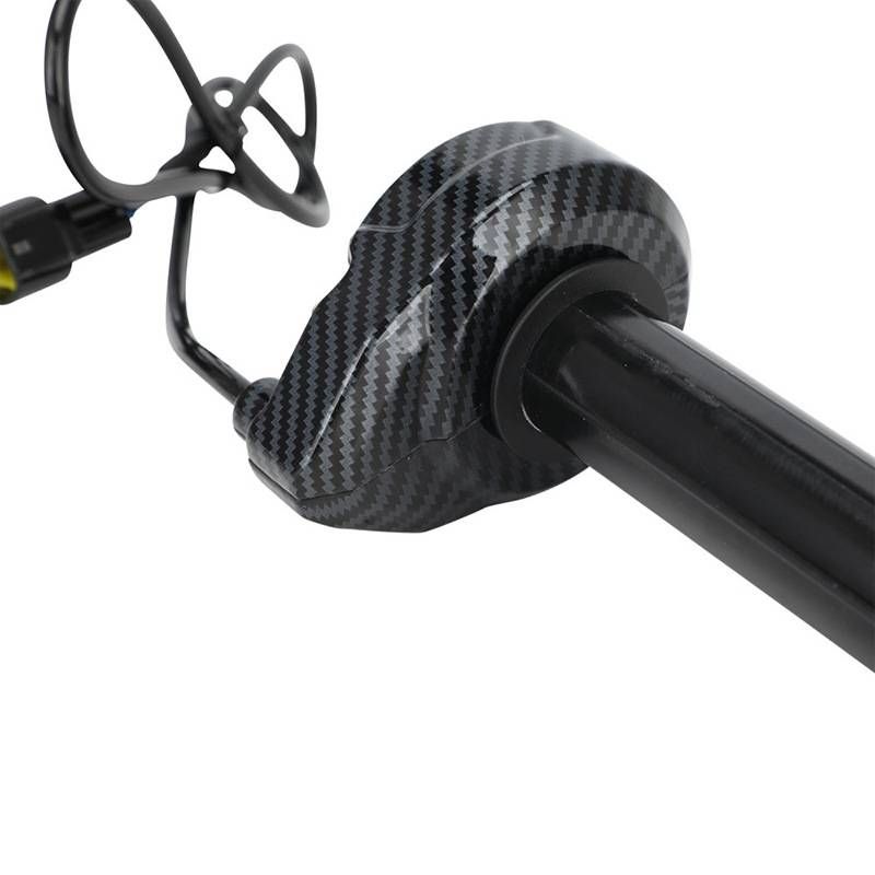 Electronic Throttle Grip For X/S Motorcycle - 2nd Gen (Carbon Fiber Look) - Universal Fit For Custom Bike Upgrades_autovado.com