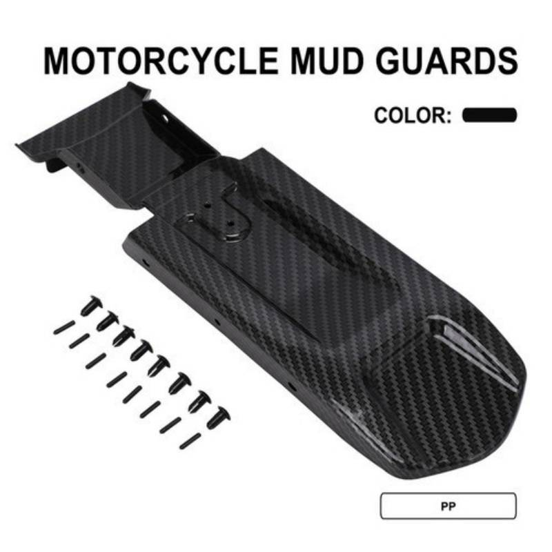 Upgraded Carbon Fiber Pattern Rear Fender Inner Panel For X260 X160 Electric Dirt Bike – Durable PP Material_autovado.com