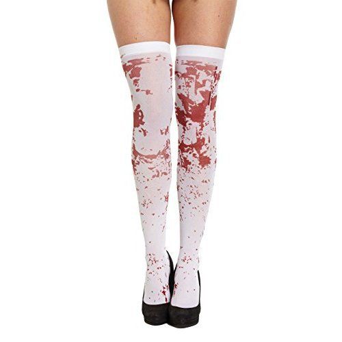 Unisex Halloween stockings Christmas stockings bow stockings Halloween party high socks nurse socks_autovado.com