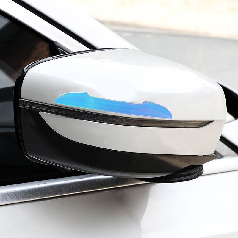 Car Door Handle Strip, Rearview Mirror Equipped With Colorful Luminous Decorative Sticker, Drip Glue Thickened Anti_autovado.com