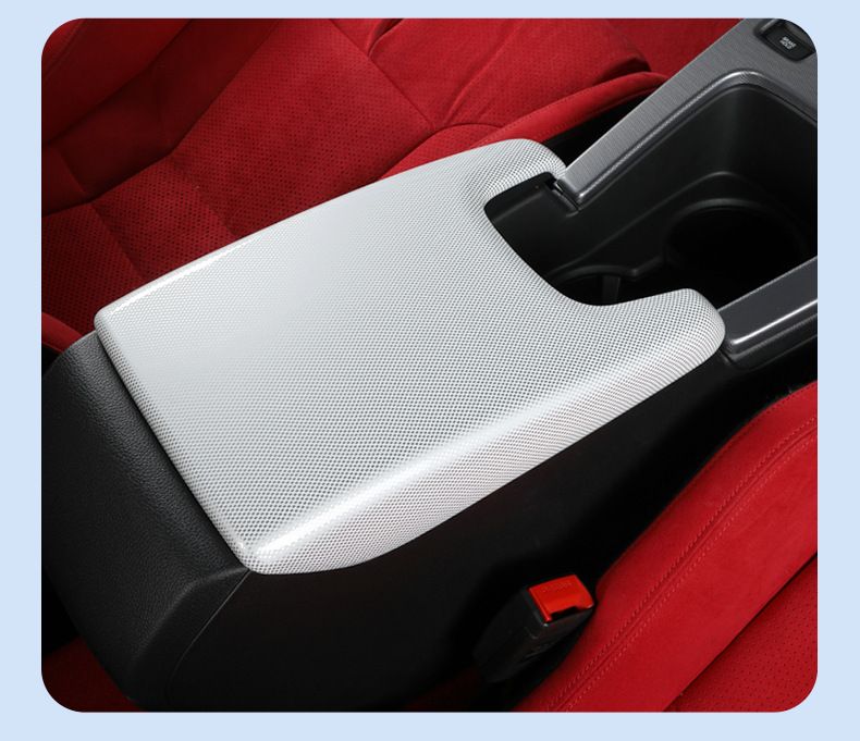 New Model Handbrake Eleventh Generation Civic Armrest Box Panel Carbon Fiber Central Decoration Center Console Gear_autovado.com