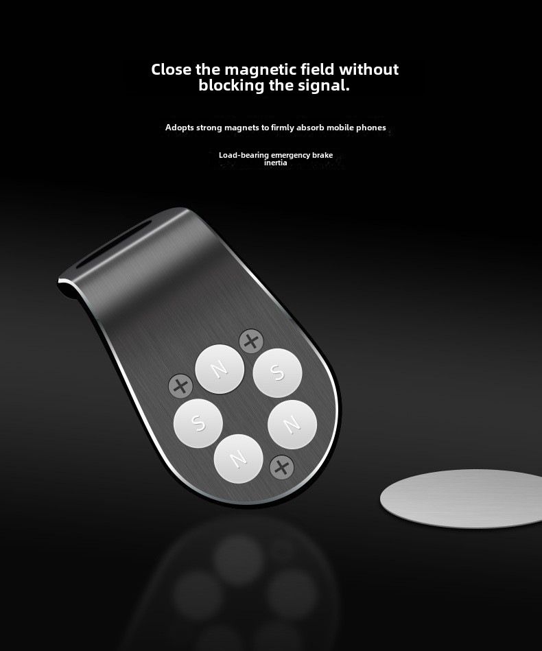 Cross-border hot selling magnet car phone holder car car air outlet L bracket holder factory wholesale_autovado.com