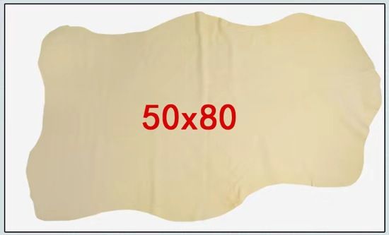 Suede Oil Tanned Leather, Naturally Shaped, Thickened, Water Absorbing Deer Skin Sheepskin Towel, Special Car Wash Cloth_autovado.com