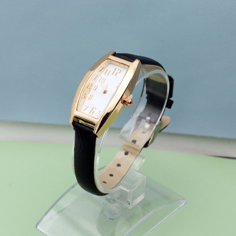 Women's square watch belt quartz watch_autovado.com