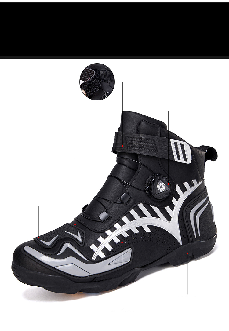 Cycling boots motorcycle off road men and women four seasons rally cycling shoes motorcycle equipment_autovado.com