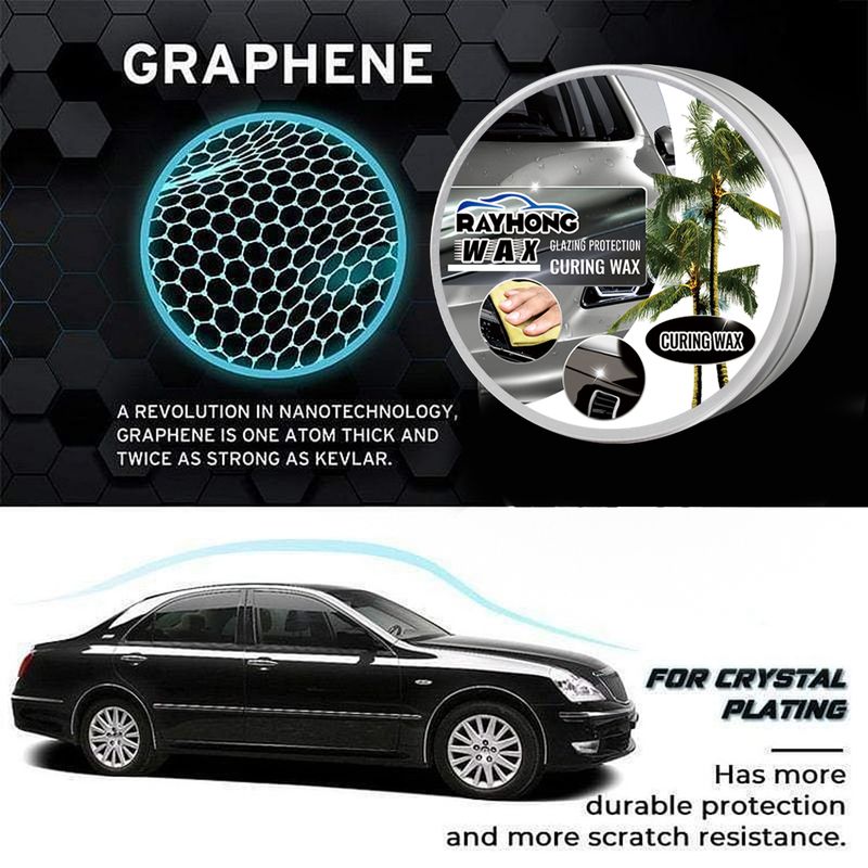 Rayhong Curing Wax, Car Paint Refurbished Dust And Light Protection Wax Car Paint Plated Crystal Seal Glaze Coating Wax_autovado.com