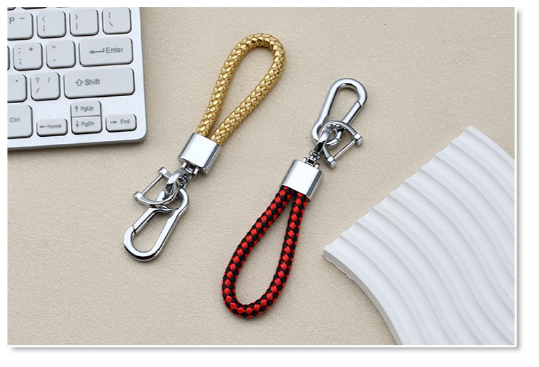 Creative Internet Celebrity Keychain Women's Car Rope Keychain Cute Ins School Bag Pendant Chain Ring Keychain_autovado.com