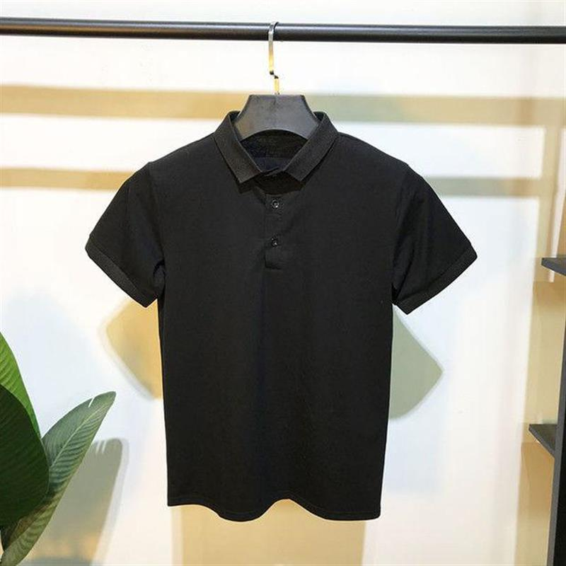 Men's clothing Summer short-sleeved polo shirt for young men, half-sleeved T-shirt, trendy brand, slim lapel, casual all-match T-shirt,new_autovado.com