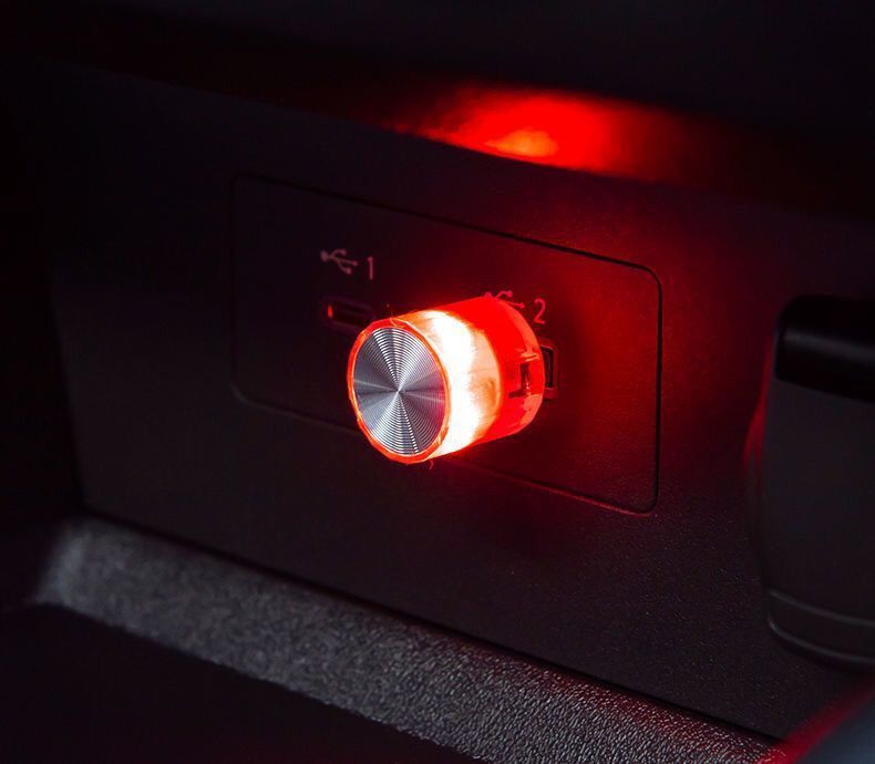 LED Atmosphere Mini Plug-in Night Home Car Colorful Ambient USB Small Light_autovado.com